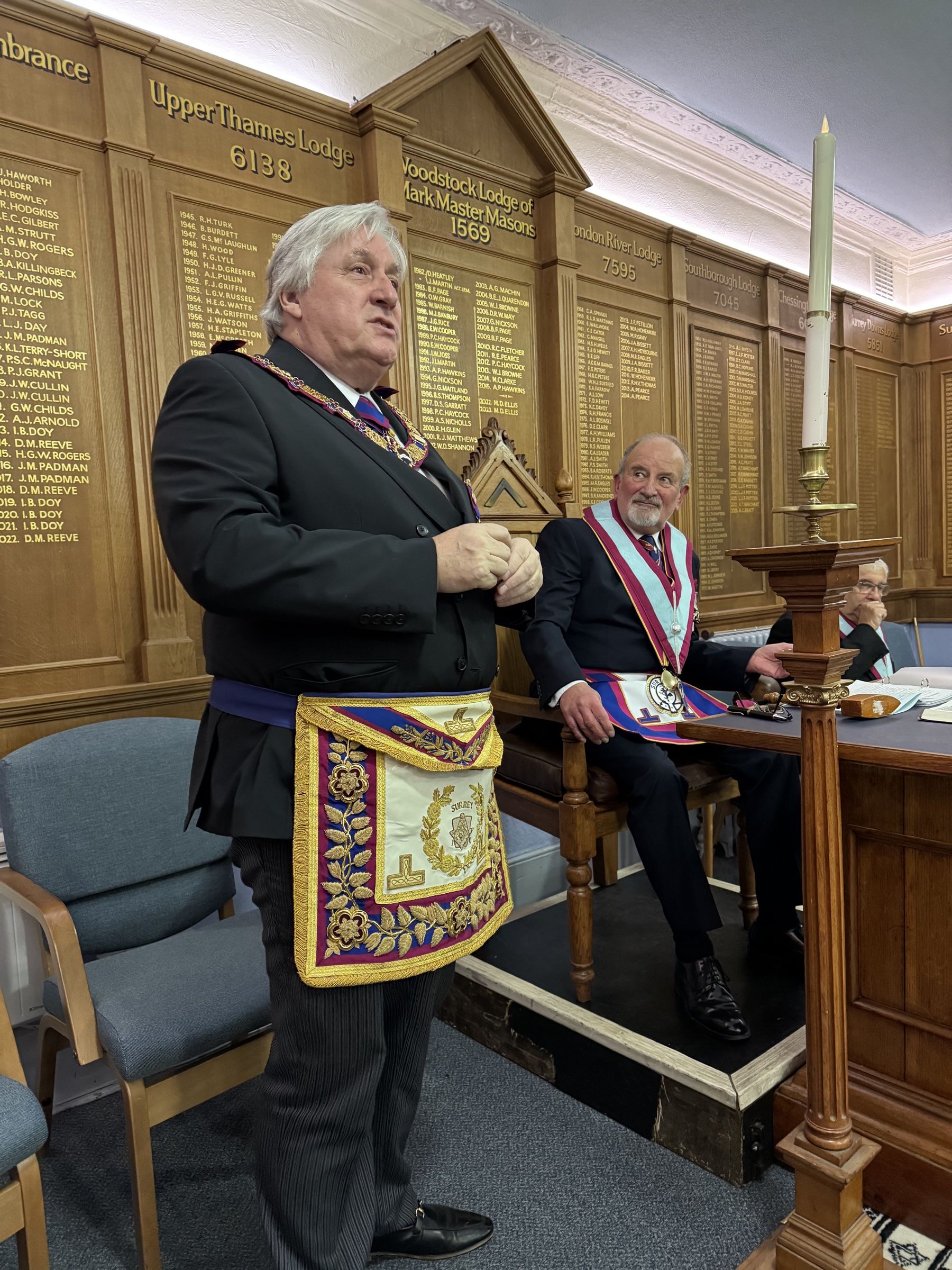 The Provincial Grand Master speaks